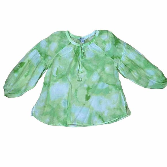 Tommy Bahama Sheer Light‎ Weight Tie Died Shirt Size Small - Picture 2 of 7